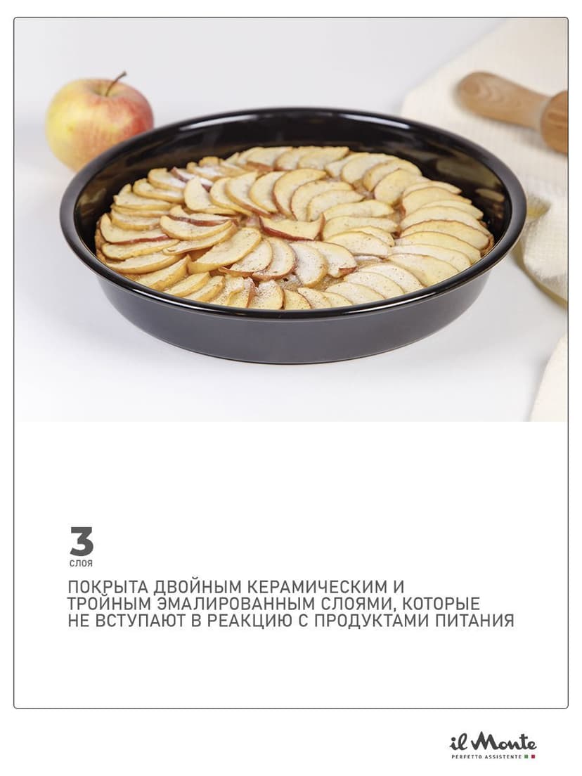 Противень для духовки, Диаметр 30 см--7